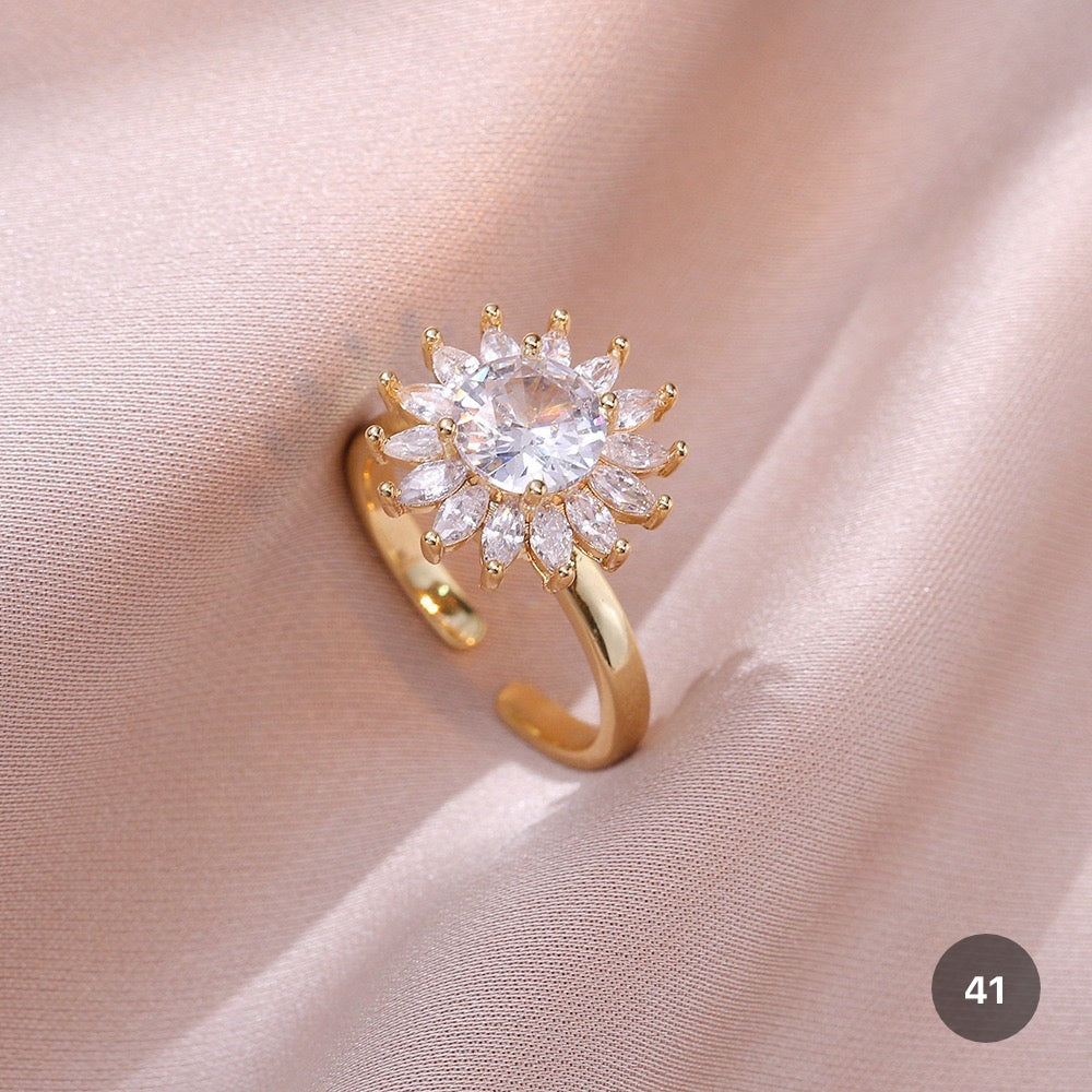 Golden Spinner Ring