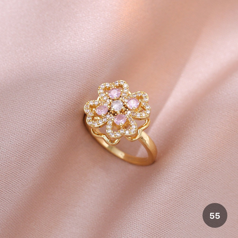 Golden Spinner Ring