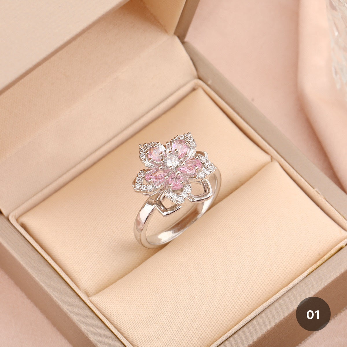 Silver Spinner Ring