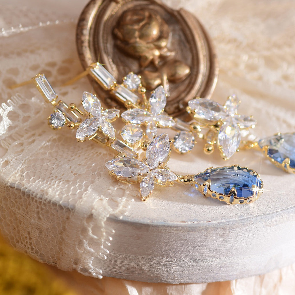 Fancy Butterfly Dangle Earring