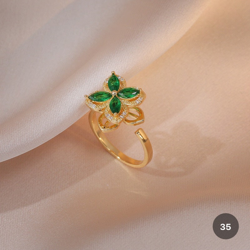 Golden Spinner Ring
