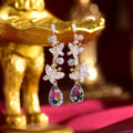 Fancy Butterfly Dangle Earring