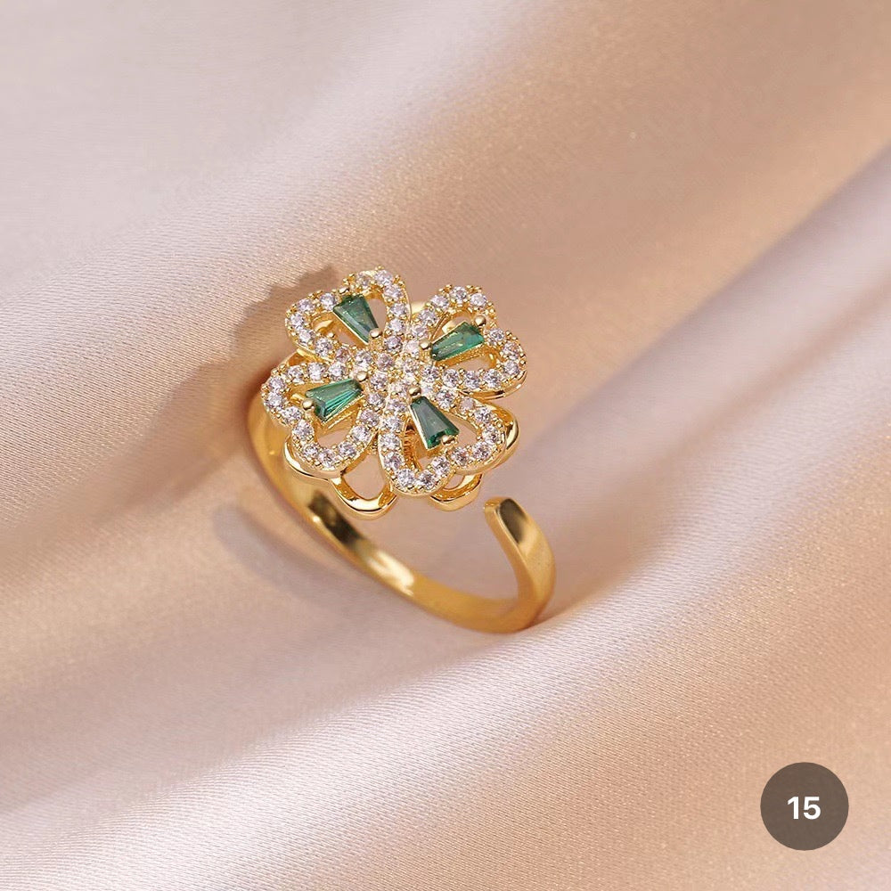 Golden Spinner Ring
