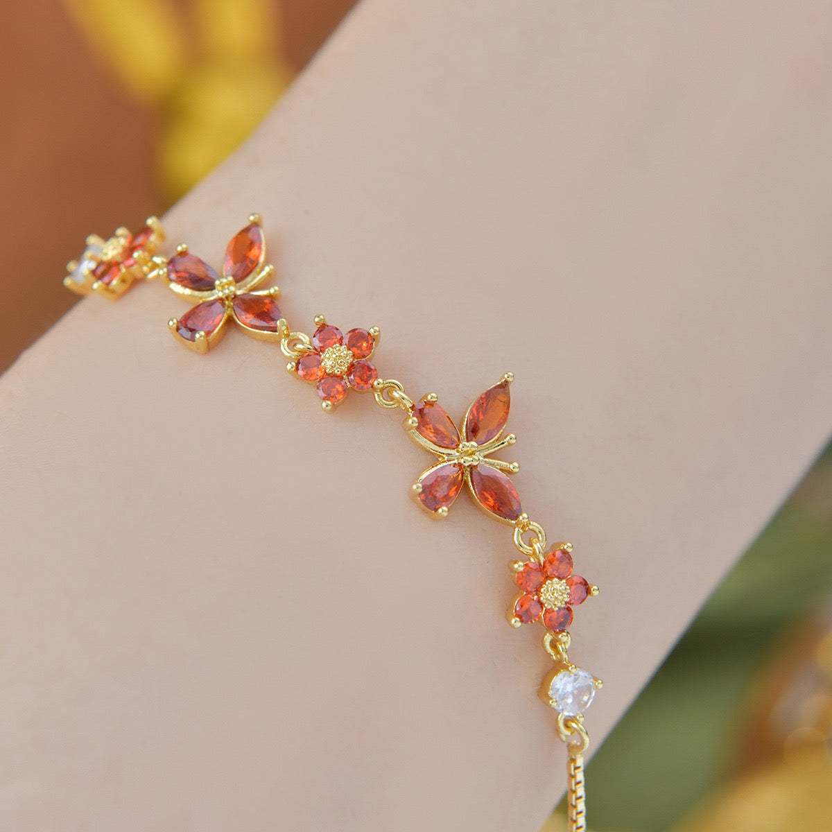 Dainty Butterfly Bracelet