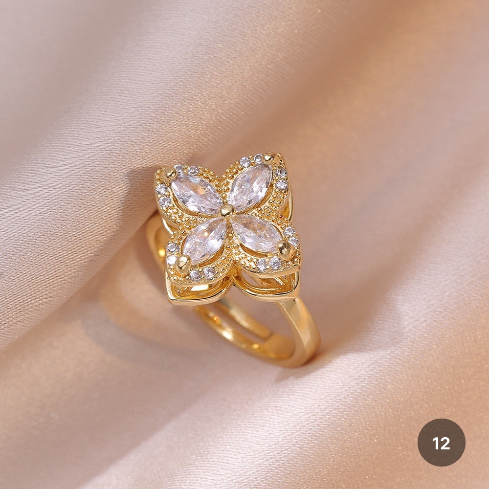 Golden Spinner Ring