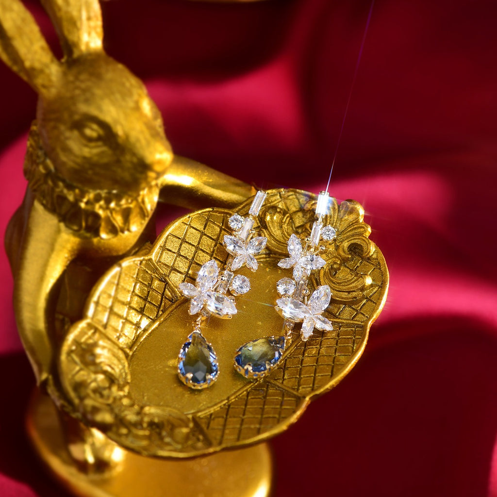 Fancy Butterfly Dangle Earring